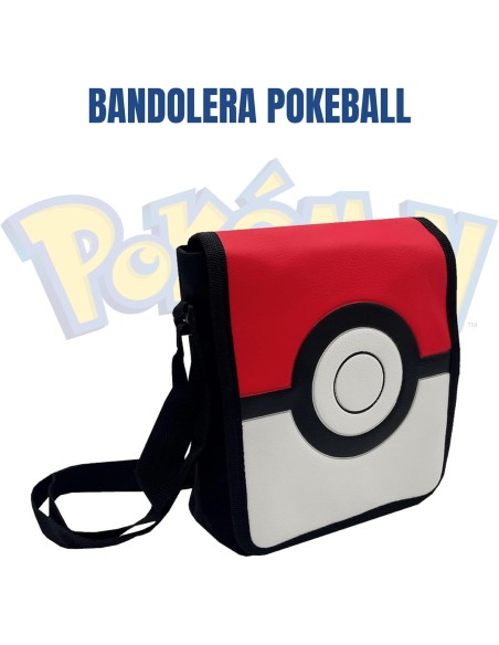 Bolso Bandolera Pokémon Modelo Pokéball