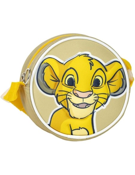 Bolso de juguete Cerdá El Rey León Modelo ‎Simba Color Amarillo