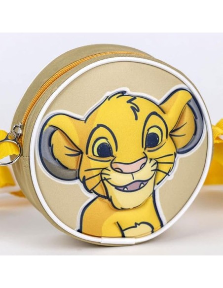 Bolso de juguete Cerdá El Rey León Modelo ‎Simba Color Amarillo