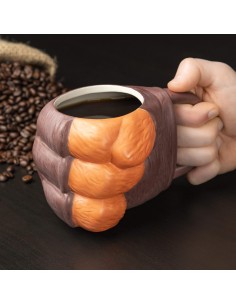 Taza de Cerámica Paladone Crahs Bandicoot Modelo Puño Crash 2