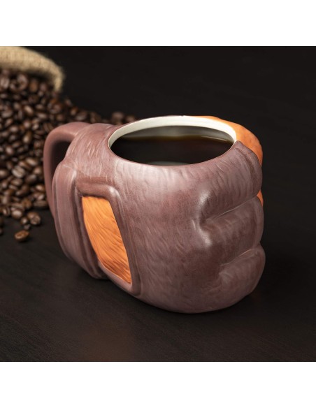 Taza de Cerámica Paladone Crahs Bandicoot Modelo Puño Crash