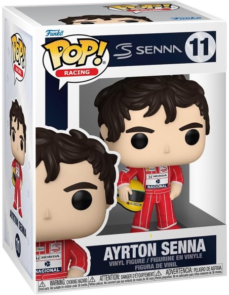 Figura Funko Pop! Racing Fórmula 1 Ayrton Senna Modelo 11 | 86180