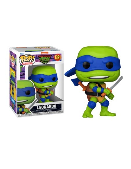 Figura Funko Pop! Nickelodeon Teenage Mutant Tortugas Ninja Leonardo Modelo 1391 | 72332