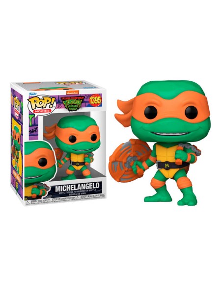 Figura Funko Pop! Nickelodeon Teenage Mutant Tortugas Ninja Michelangelo Modelo 1395 | 72336