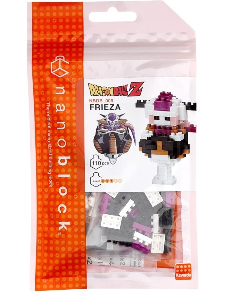 Figura Bandai Nanoblock para construir Dragon Ball Modelo Frieza NBDB009