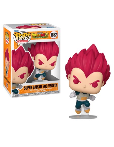 Figura Funko Pop! Dragon Ball Super Saiyan God Vegeta Modelo 1862 | 80362