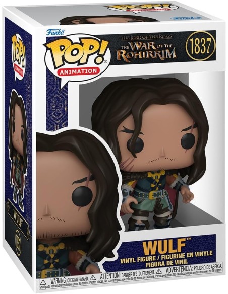 Figura Funko Pop! Animación WoR The War of Rohirrium Wulf Modelo 1837 | 80248
