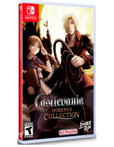 Juego Castlevania Dominus Collection Portada Portrait of Ruin para Nintendo Switch Limited Run | Importación USA