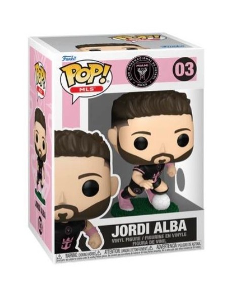 Figura Funko Pop! MLS Inter Miami Jordi Alba Modelo 03 | 88616