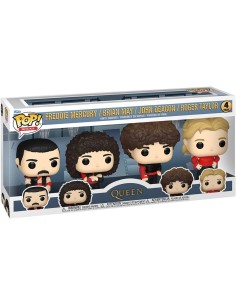 Figura Funko Pop! Rocks Queen Pack-4 Modelo Radio Gaga |... 2