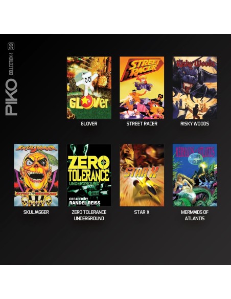 Cartucho con Juegos Piko Collection 4 para Videoconsola Evercade