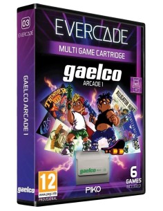 Cartucho con Juegos Gaelco Arcade 1 para Videoconsola...