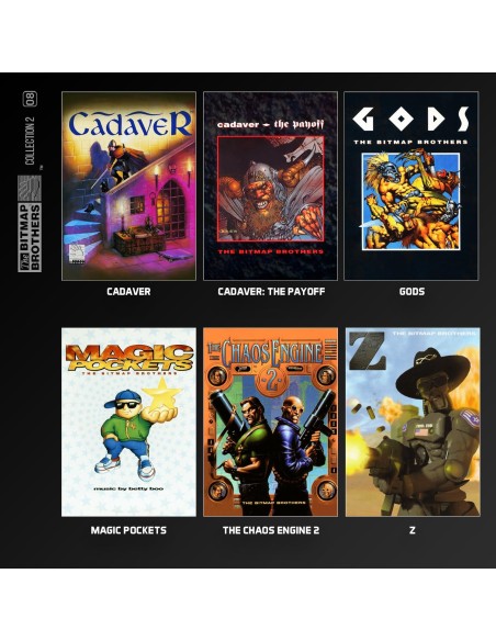 Cartucho con Juegos Bitmap Brothers Collection 2 para Videoconsola Evercade