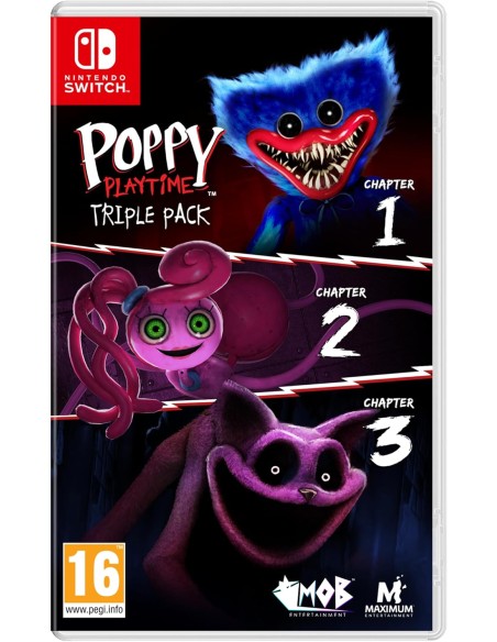 Juego Poppy Playtime Triple Pack Para Nintendo Switch