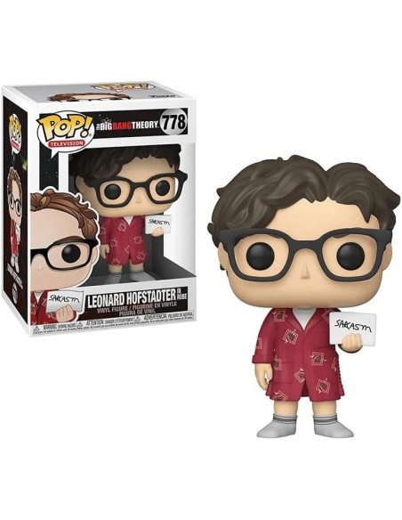 Figura Funko Pop! Televisión The Big Bang Theory Leonard Hofstadter Modelo 778 | 38586