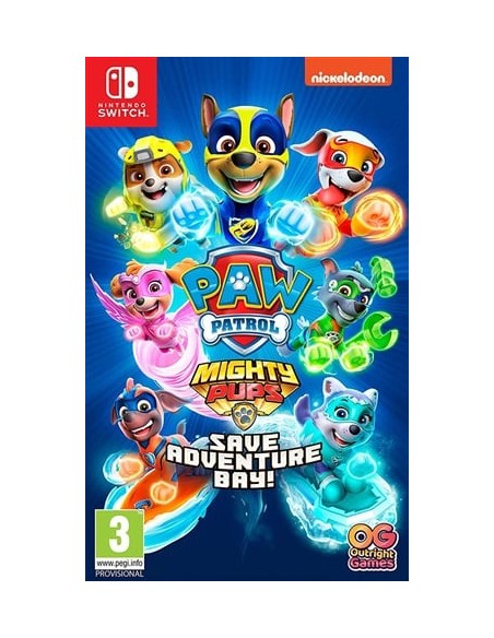 Juego Paw Patrol Mighty Pups Save Adventure Bay para Nintendo Switch | Outlet | Caja Abierta