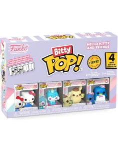Pack de 4 Funko Bitty Pop! Sanrio Hello Kitty Modelo 85713