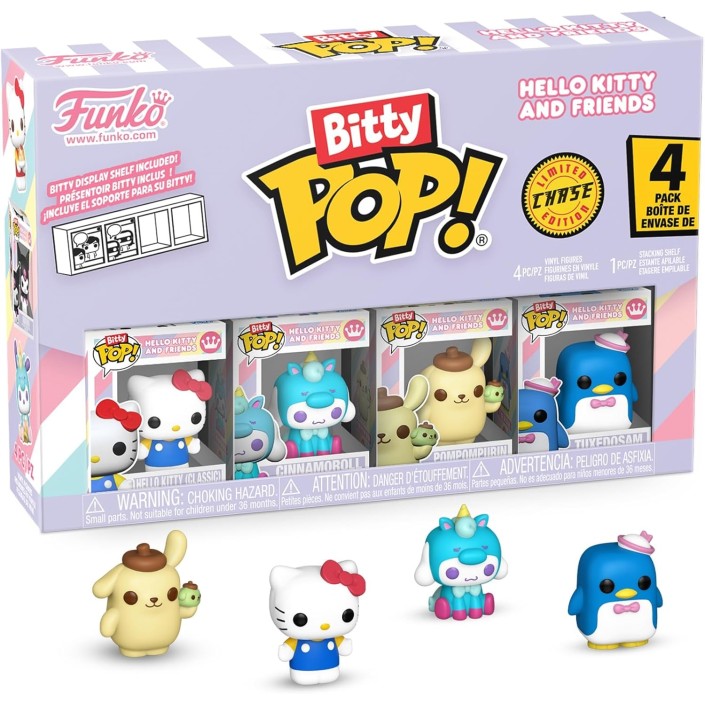Pack de 4 Funko Bitty Pop! Sanrio Hello Kitty...