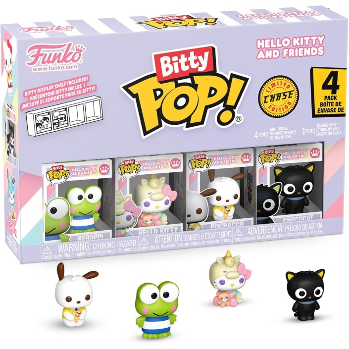 Pack de 4 Funko Bitty Pop! Sanrio Keroppi...