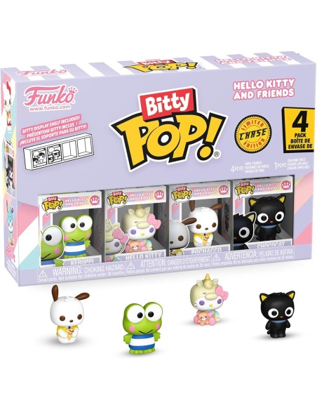 Pack de 4 Funko Bitty Pop! Sanrio Keroppi Modelo 85714