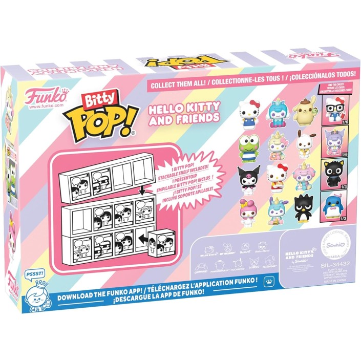 Pack de 4 Funko Bitty Pop! Sanrio My Melody...