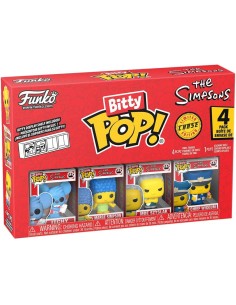 Pack de 4 Funko Bitty Pop! Los Simpsons Itchy Modelo 85708