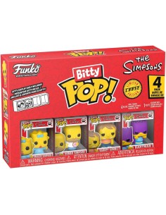 Pack de 4 Funko Bitty Pop! Los Simpsons Maggie Modelo 85709
