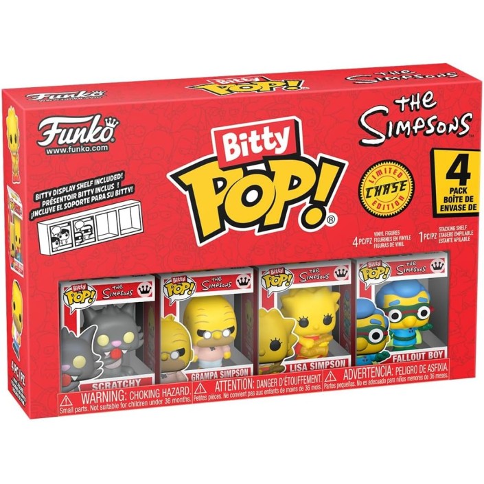 Pack de 4 Funko Bitty Pop! Los Simpsons...