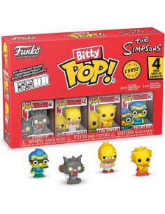 Pack de 4 Funko Bitty Pop! Los Simpsons Scratchy Modelo... 2