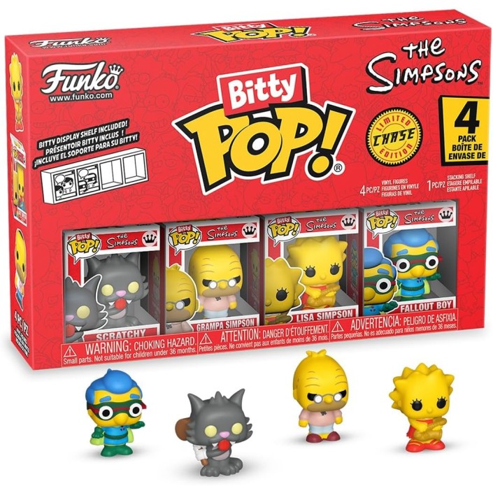 Pack de 4 Funko Bitty Pop! Los Simpsons...