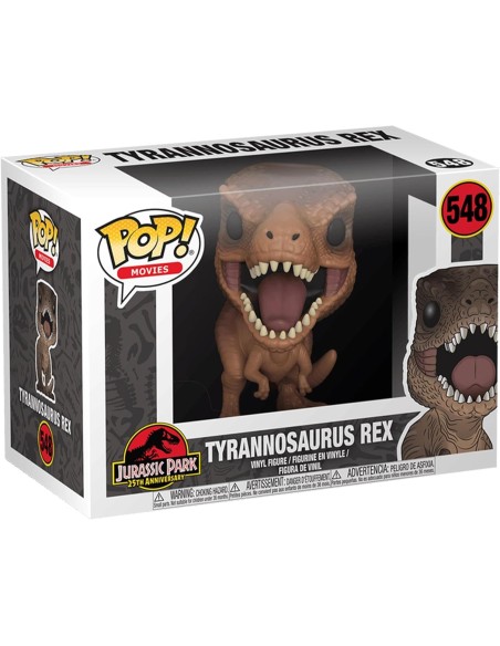 Figura Funko Pop! Películas Jurassic Park Tyrannosaurus Modelo 548 | 26734