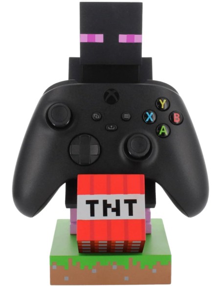 Soporte de sujeción Cable Guys para mando y/o teléfono móvil Modelo Minecraft Enderman