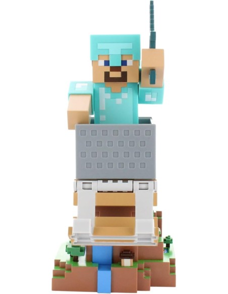 Soporte de sujeción Cable Guys para mando y/o teléfono móvil Modelo Steve in Diamond Armour