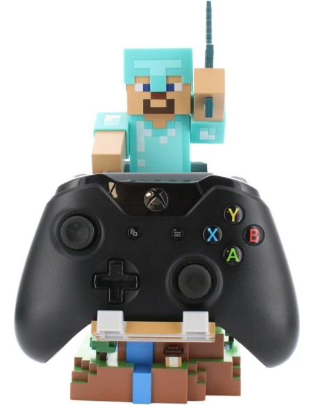 Soporte de sujeción Cable Guys para mando y/o teléfono móvil Modelo Steve in Diamond Armour