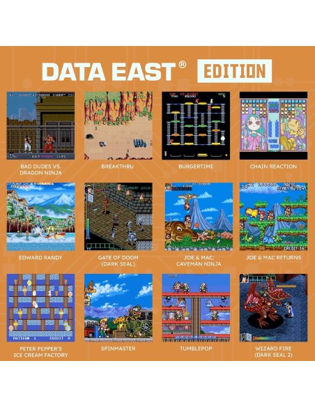 Videoconsola Retro HyperMegaTech! Super Pocket Data East Edition