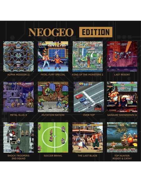 Videoconsola Retro HyperMegaTech! Super Pocket Neogeo Edition