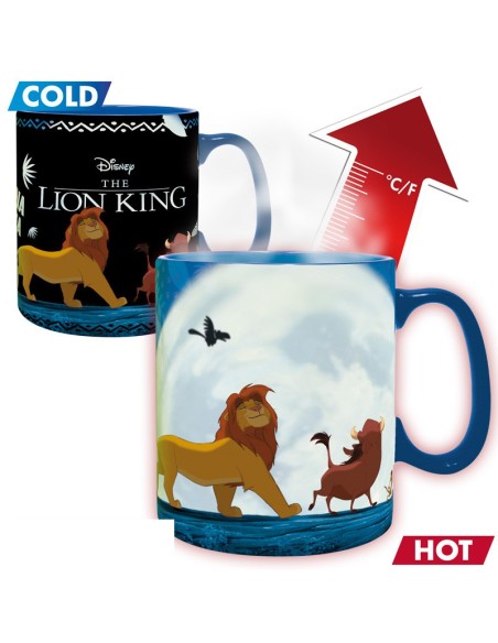 Taza Térmica de Cerámica Abystyle Disney Modelo El Rey León