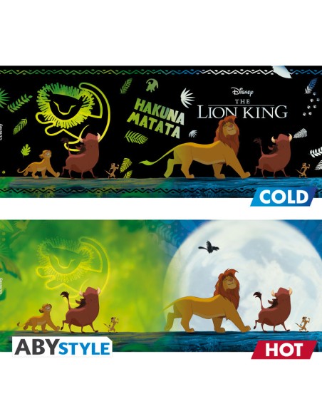 Taza Térmica de Cerámica Abystyle Disney Modelo El Rey León