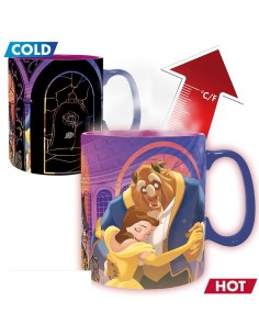 Taza Térmica de Cerámica Abystyle Disney Modelo Bella y...
