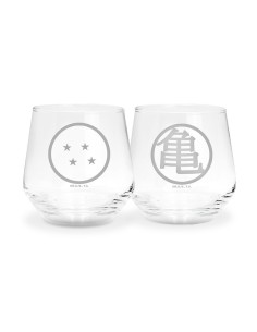 Set de 2 Vasos Abystyle Dragon Ball Modelo Kame y Dragon...