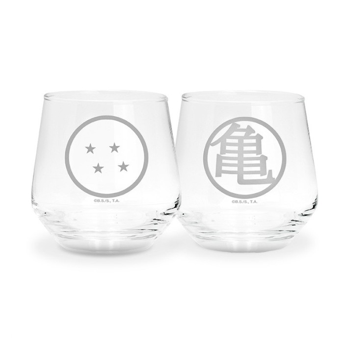 Set de 2 Vasos Abystyle Dragon Ball Modelo Kame...