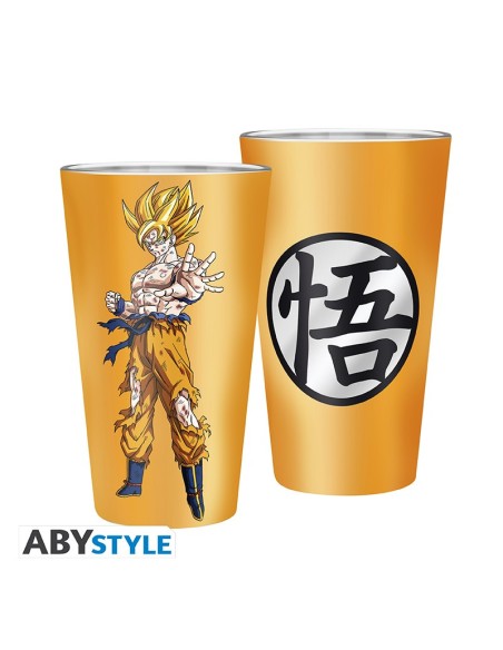 Vaso Abystyle XXL Dragon Ball Modelo Goku Super Saiyan