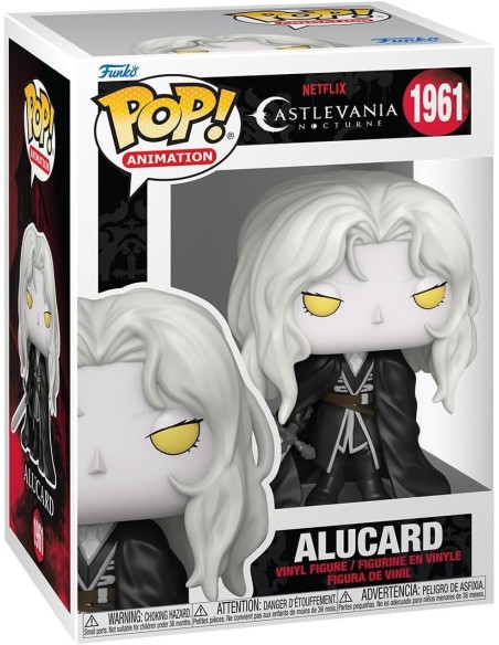 Figura Funko Pop! Animación Castlevania Nocturne Alucard Modelo 1961 | 86475