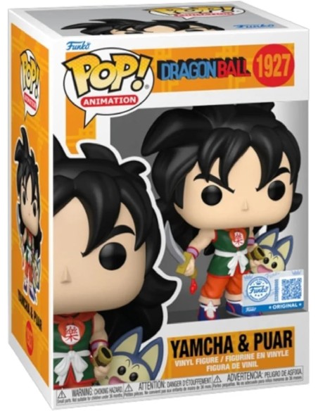 Figura Funko Pop! Dragon Ball Yamcha y Puar Modelo 1927 | 84983