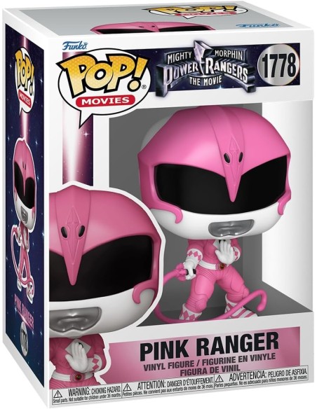 Figura Funko Pop! Televisión Power Rangers Ranger Rosa Modelo 1778 | 81196