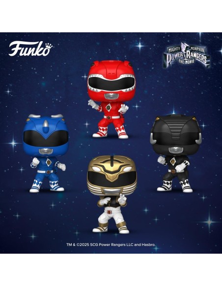 Figura Funko Pop! Televisión Power Rangers Ranger Blanco Modelo 1780 | 81198