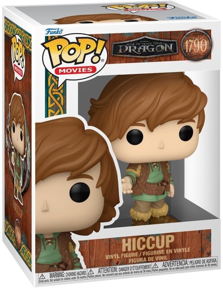 Figura Funko Pop! Películas Cómo Entrenar a tu Dragón Hiccup Modelo 1790 | 83454
