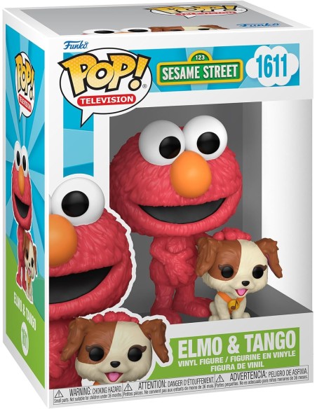 Figura Funko Pop! Barrio Sésamo Elmo y Tango Modelo 1611 | 80143