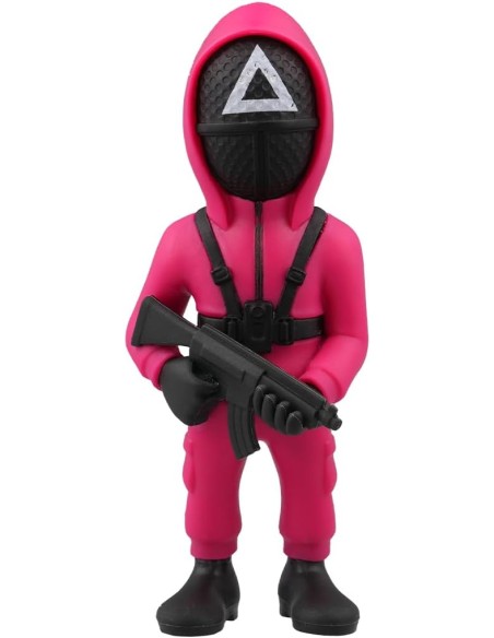 Figura Minix El Juego del Calamar S2 Guardia Enmascarado Triangulo Modelo 157
