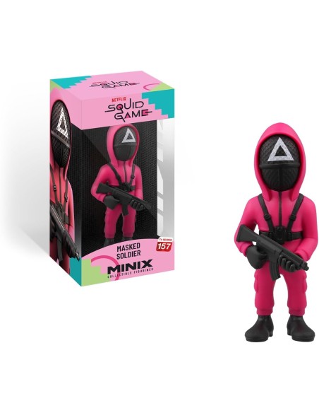 Figura Minix El Juego del Calamar S2 Guardia Enmascarado Triangulo Modelo 157